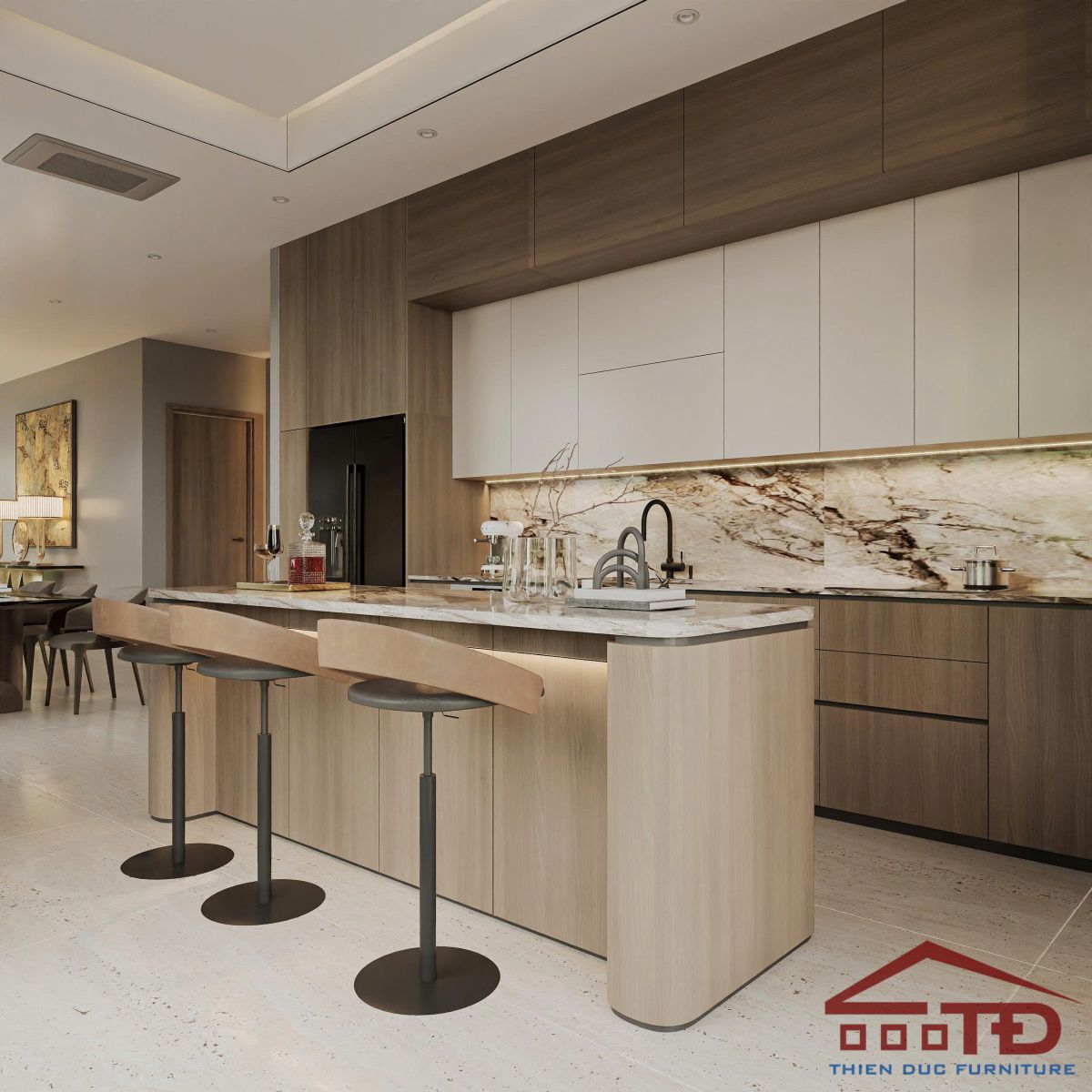 thi công nội thất gỗ tại HCM