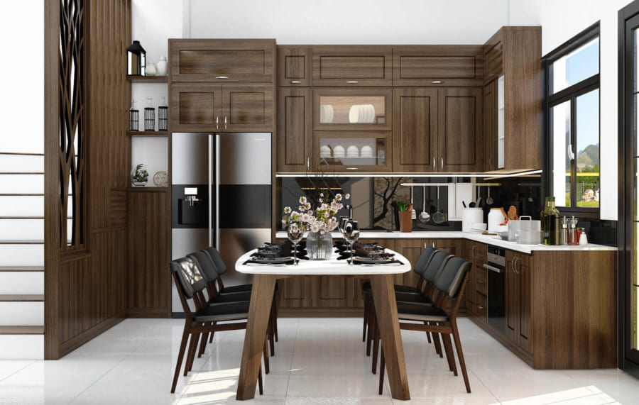 Thi công nội thất gỗ Bình Dương